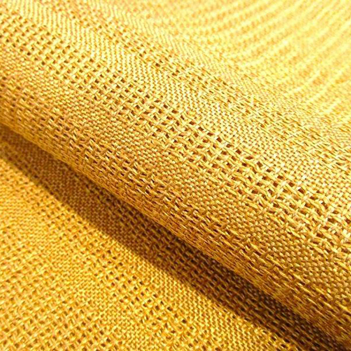 【ふるさと納税】F24-106 山下健　手織シルクストール　山吹色【数量限定】 サムネイル3