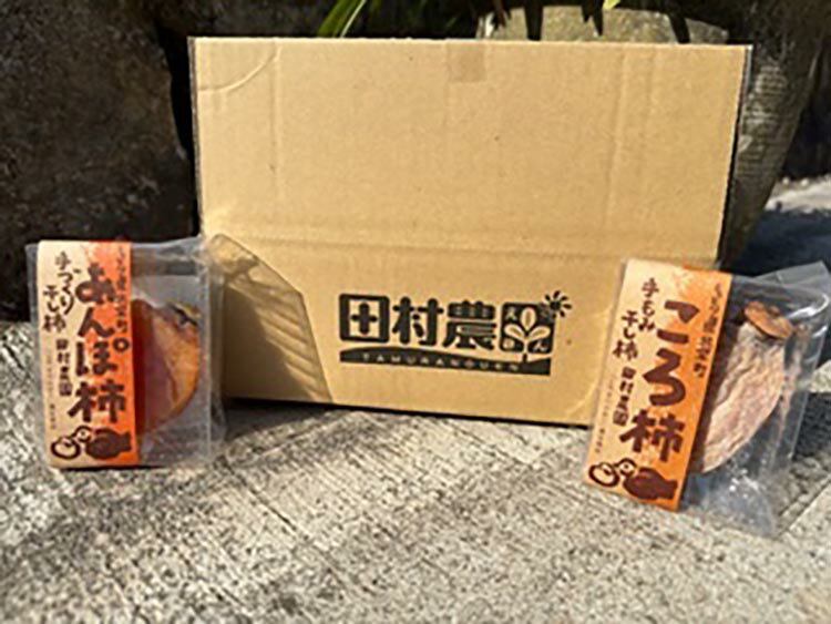 【ふるさと納税】917.あんぽ柿・ころ柿のセット（各5個入り） | あんぽ柿 ころ柿 柿 干し柿 果物 サムネイル2