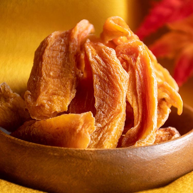 【ふるさと納税】916.種なし「ひと口干し柿」の4袋セット | 手間いらず 干し柿 柿 種なし 果物 ひと口 サムネイル3