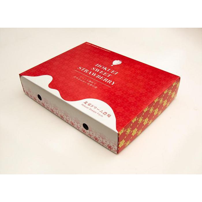 【ふるさと納税】587.プレミアム甘熟いちご　※2026年1月中旬頃～2026年3月下旬頃に順次発送予定 | いちご 苺 フルーツ 果物 新鮮 甘い おすすめ 人気 プレミアム 鳥取県 北栄町 サムネイル3