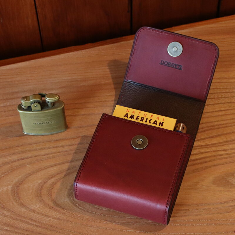 【ふるさと納税】本革製たばこケース DORRYS たばこケース 本革 アクセサリー 鳥取県南部町 サムネイル2