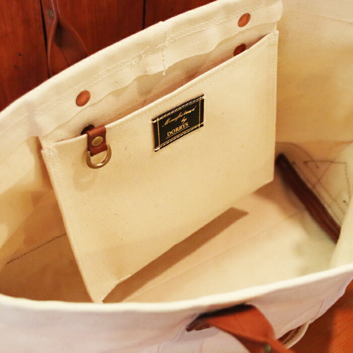 【ふるさと納税】21オンスダックトートバッグ DORRYS トートバッグ 鳥取県南部町 サムネイル2