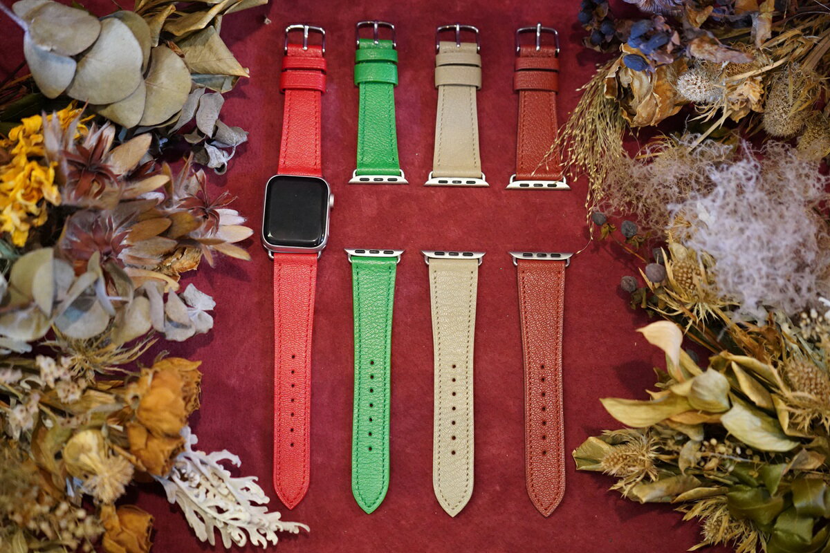 【ふるさと納税】受注生産 Apple Watch バンド 高級 本革 革ベルト DORRYS 土井宏一※Apple Watch本体は付いておりません※ 鳥取県南部町 アップルウォッチ スマートウォッチ 革 アクセサリー おしゃれ ベルト サムネイル2