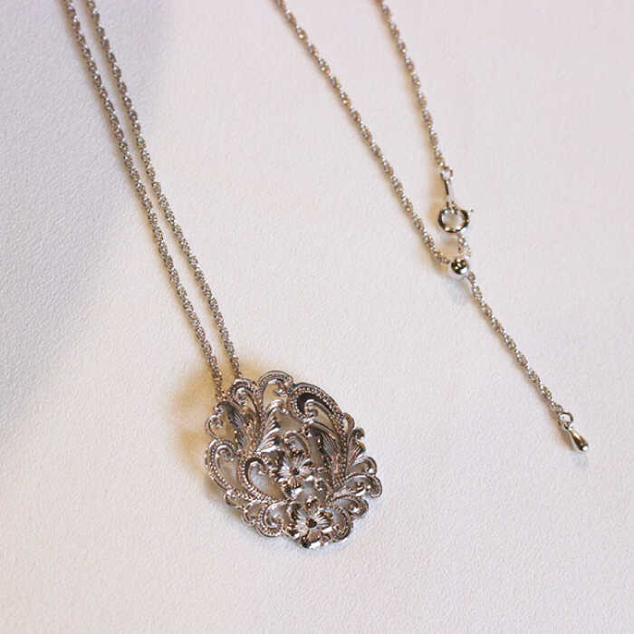 【ふるさと納税】アクセサリー ハワイアンジュエリー シルバーペンダント 島根県松江市/アーティストリー&アイ合同会社[ALFK001]｜ ハワイ ジュエリー ハワイアンジュエリー 銀製 アクセサリー ハンドメイド かわいい おしゃれ おすすめ 人気 ギフト プレゼント 島根 松江 サムネイル3