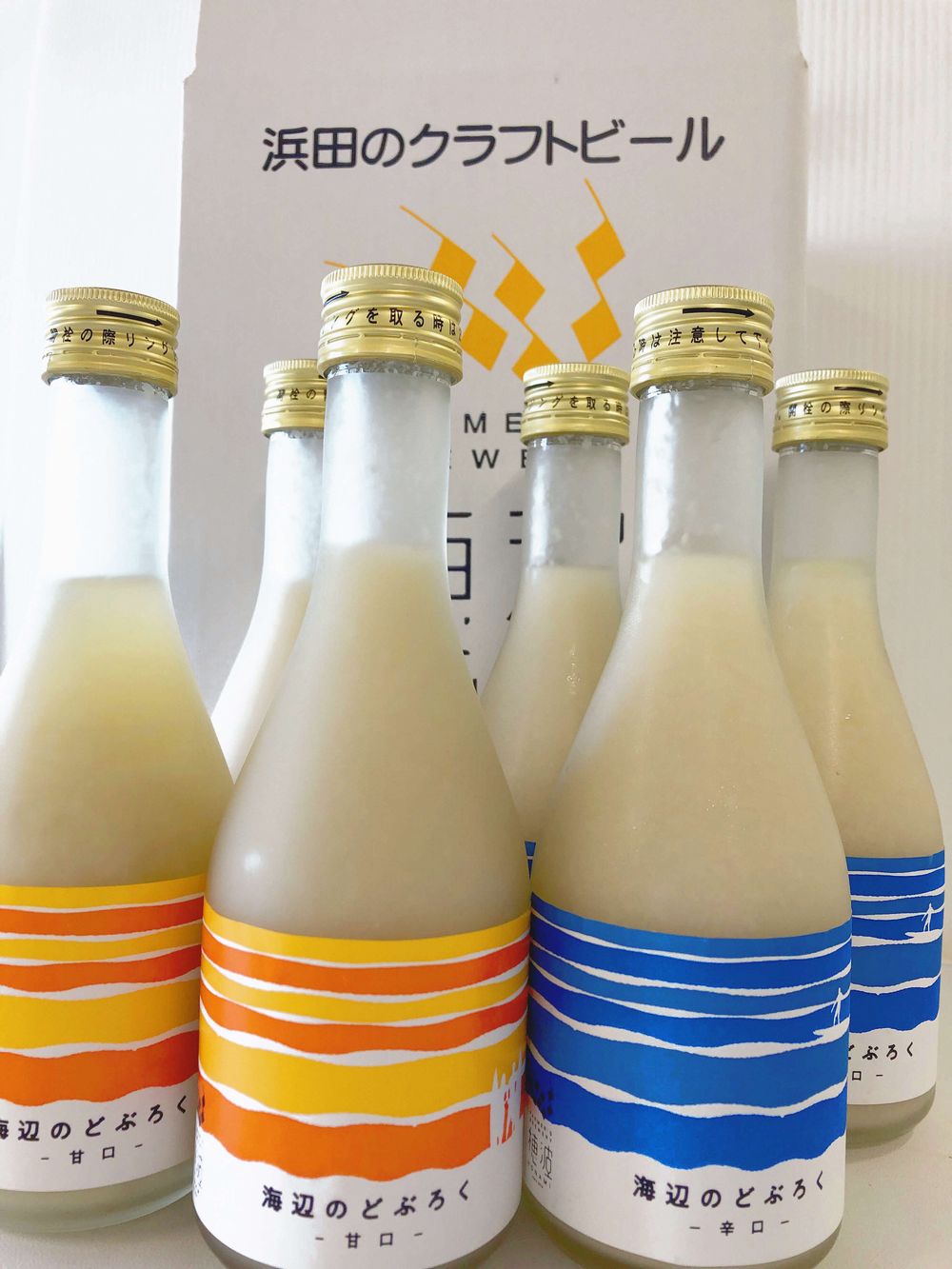 【ふるさと納税】農家の造るお酒シリーズ「海辺のどぶろく」甘口・辛口各3本セット 酒 お酒 どぶろく 甘口 辛口 セット 詰め合わせ 飲み比べ 【139_1917】 サムネイル2