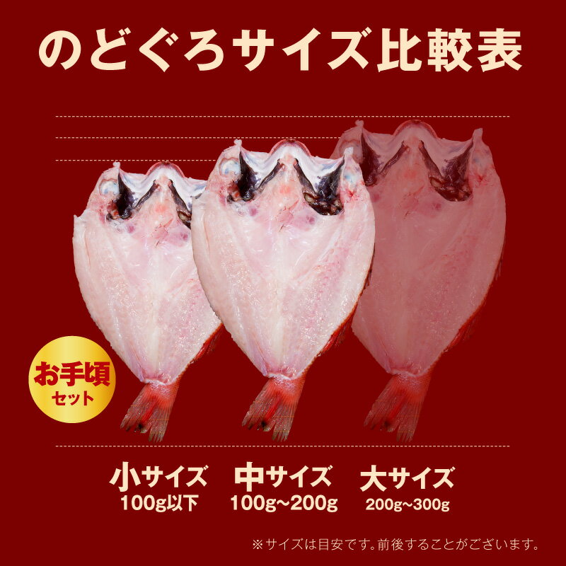 【ふるさと納税】【 父の日 お中元 】 のどぐろ専門店シーライフ のどぐろ一夜干し「お手ごろセット」選べる 内容量 400g 600g 魚 干物 干もの 一夜干し セット 詰め合わせ 手頃 小分け 産地直送 のどぐろ 人気 贈り物 贈答 ギフト - 画像2