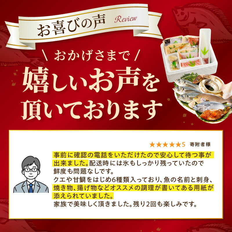 【ふるさと納税】【総合評価4.70獲得！鮮魚屋にお任せ！大満足の定期便】【定期便】 この男の目利き！〜浜田の旨い鮮魚お届けコース〜【3回 4回 6回 12回】 定期便 セット 海鮮セット 海鮮 鮮魚 セット 下処理済み 楽天市場 おすすめ 返礼品 お取り寄せ - 画像2