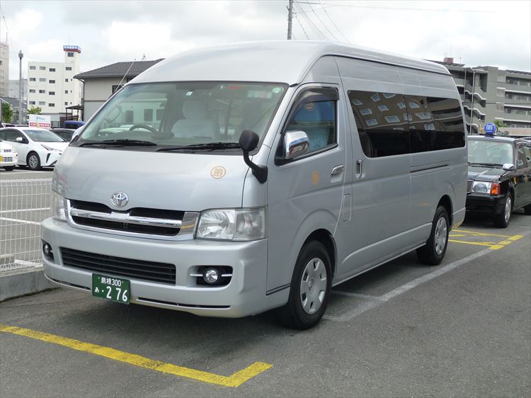 浜田市観光タクシー4時間コース（ジャンボタクシー：上限9名） 貸切 フリー 利用券 チケット 旅行 島根県 便利 観光 ドライブ 乗車券 移動 プレゼント 【158_1926】