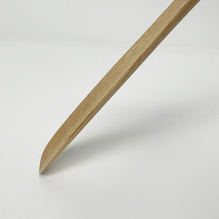 【ふるさと納税】なら　靴べらシンプルMと靴べらスタンド（角）　オイル仕上げ | 木 木製 木工品 国産 日本製 人気 おすすめ 職人 手作り 島根県 出雲市 楢 サムネイル3