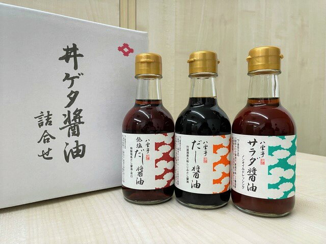 【ふるさと納税】井ゲタ醤油　人気商品詰め合わせセット | 調味料 生姜焼 卵かけごはん 白だし だし醤油 サムネイル3