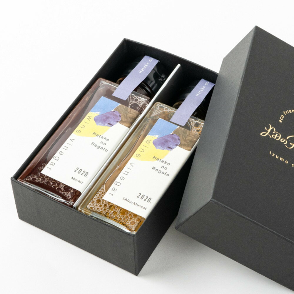 ワインビネガー2020年紅白100ml　2本セット
