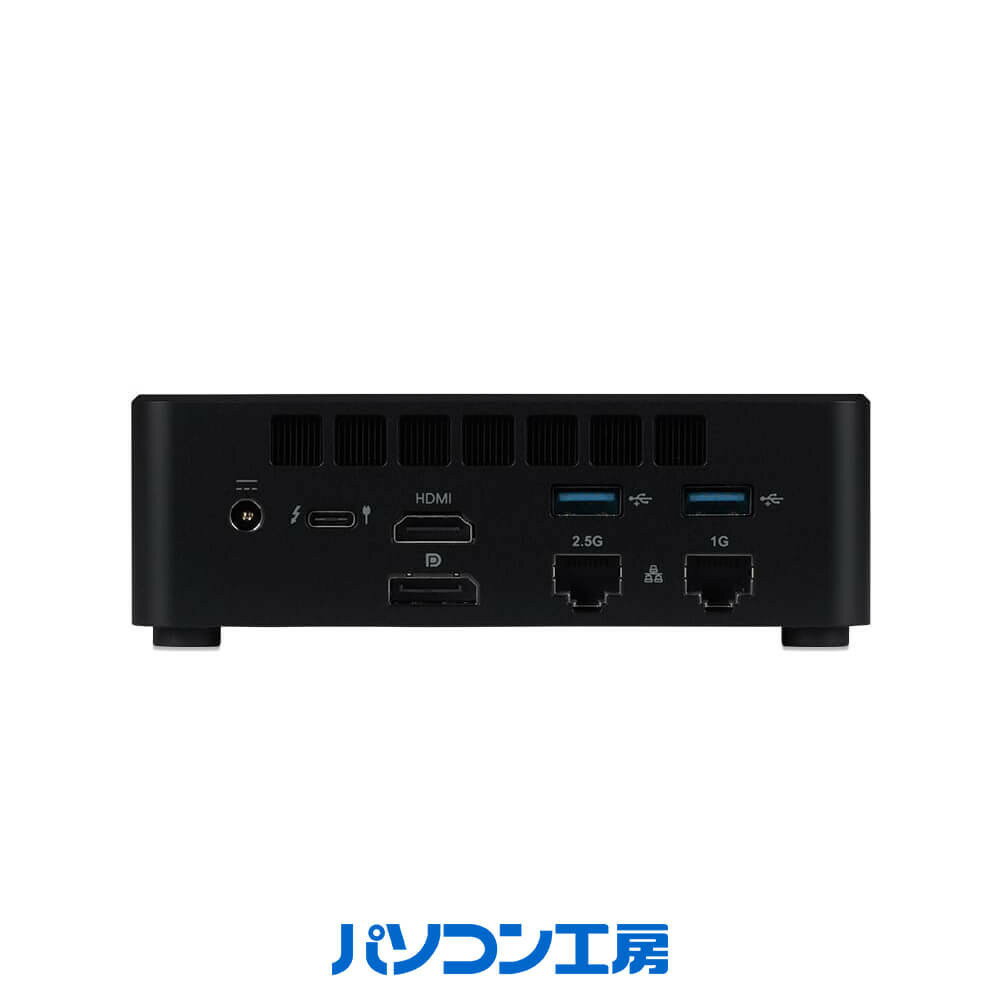 【ふるさと納税】パソコン工房 小型デスクトップPC Core i3/SSD/257 サムネイル3