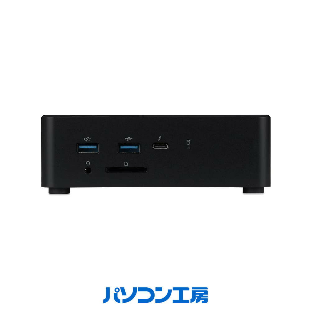 【ふるさと納税】パソコン工房 4年間物損保証 小型デスクトップPC Core i3/SSD/No.352 サムネイル2