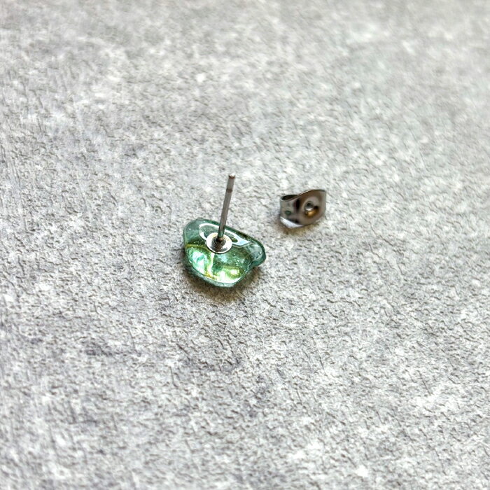 【ふるさと納税】大田市産！シーグラスピアス【ピアス アクセサリー シーグラス お洒落 おしゃれ ファッション ぴあす あくせさりー 】 サムネイル2