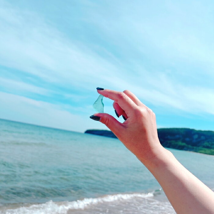 【ふるさと納税】大田市産！シーグラスピアス【ピアス アクセサリー シーグラス お洒落 おしゃれ ファッション ぴあす あくせさりー 】 サムネイル3