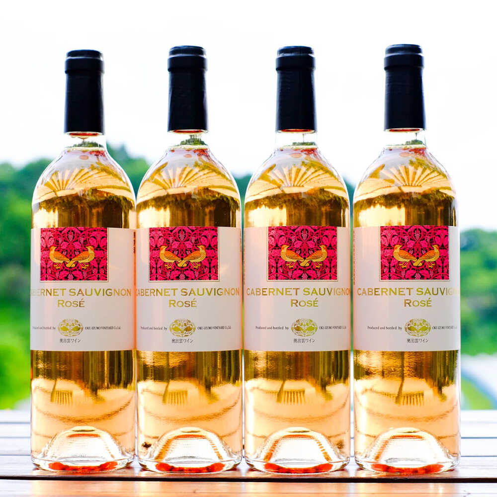 【ふるさと納税】奥出雲葡萄園 カベルネソーヴィニヨン・ロゼ 4本セット 国産 ワイン セット 島根県雲南市/有限会社奥出雲葡萄園[AICS021] ロゼワイン 熟成 日本ワイン 国産ワイン 島根ワイン ブドウ 葡萄 お酒 酒 フルーティー 冷蔵 贈り物 人気 おすすめ 低温発酵 サムネイル2