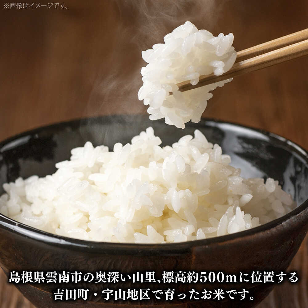 【ふるさと納税】【選べる配送月・お届け内容】うやま米 コシヒカリ 5kg 8kg 10kg 米 定期便 単品 お米 ご飯 ごはん ライス こしひかり こめ コメ 島根県産 ブランド米 品種米 精米 5キロ 8キロ 10キロ 人気 おすすめ ギフト 島根県雲南市/藤本米穀店[AIDB018] - 画像2