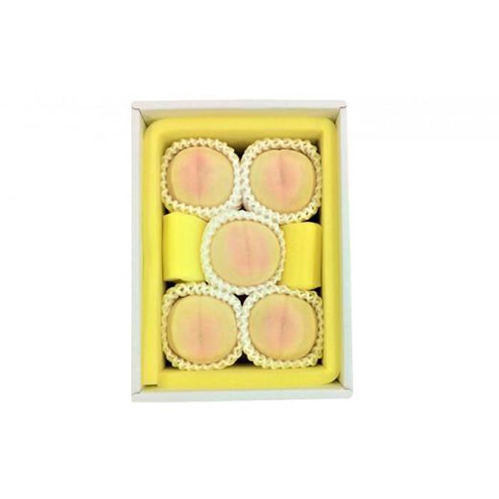 【ふるさと納税】桃 2026年 清水 白桃 5玉 合計約1.3kg 2026もも モモ 岡山市産 国産 フルーツ 果物 ギフト | もも フルーツ 果物 くだもの 食品 人気 おすすめ 送料無料 サムネイル2