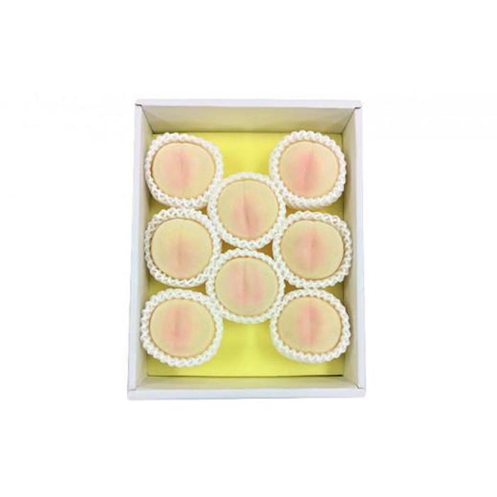 【ふるさと納税】桃 2026年 清水 白桃 8玉 合計約2.0kg もも モモ 岡山市産 国産 フルーツ 果物 ギフト | もも フルーツ 果物 くだもの 食品 人気 おすすめ 送料無料 サムネイル2