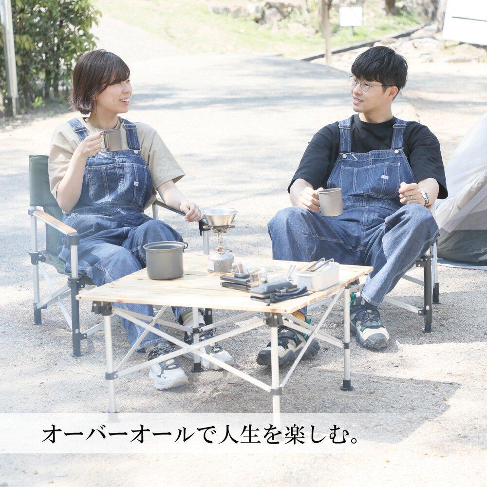 【ふるさと納税】デニムオーバーオール サロペット インディゴカラー [BET-12-970] | 衣料 ファッション 人気 おすすめ 送料無料 サムネイル2