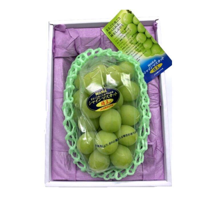 【ふるさと納税】2025年 岡山県産　シャインマスカット『晴王』1房(800g以上) 化粧箱入り | フルーツ 果物 くだもの ぶどう ブドウ シャインマスカット 晴王 国産 岡山県産 食品 人気 おすすめ 送料無料 ギフト 贈り物 贈答品 プレゼント サムネイル2