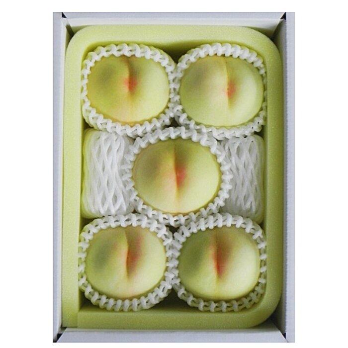 【ふるさと納税】桃 2026年 岡山県産 白桃5玉(1.5kg以上) 等級：ロイヤル 化粧箱入り | フルーツ 果物 くだもの 食品 人気 おすすめ 送料無料 サムネイル2