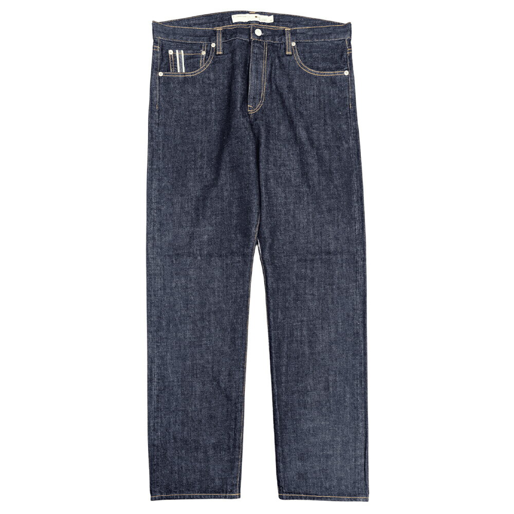 ＜選べるカラー・サイズ＞【限定モデル】児島産 オリジナルセルビッチデニム使用 BLUESAKURAストレートジーンズ INDIGO・BLUE 28/30/32/34/36インチ 綿100％ コットン 桜 刺繍 メンズ 男性 岡山県 倉敷市 送料無料