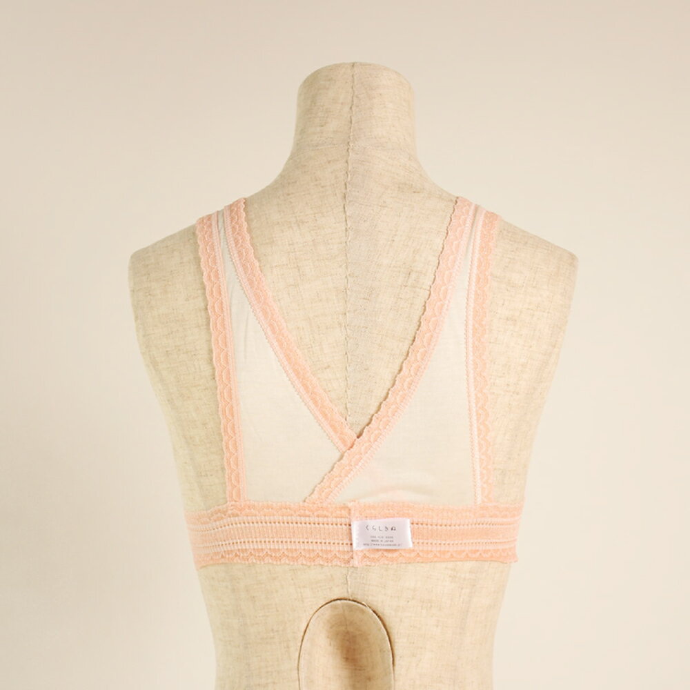 【ふるさと納税】＜選べる＞くらしきぬ シルク×茜染め ／ ソフトブラ または ショーツ 【M／L サイズ】ファッション・女性・レディース・ファッション サムネイル3