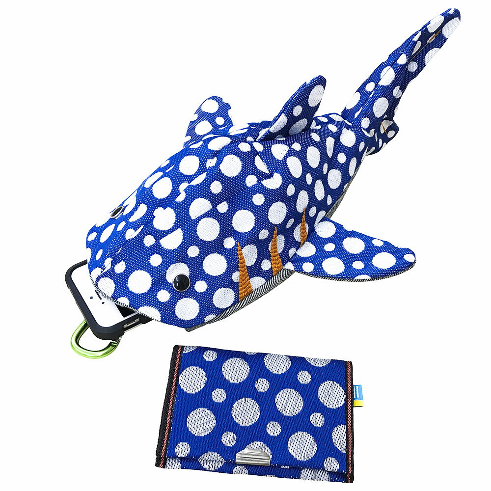 高田織物 畳縁で創った畳縁鮫PLUSと名刺入れセットB　文房具・ファッション小物・雑貨・日用品