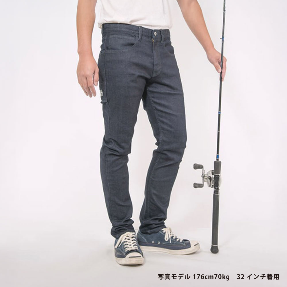 デニム 撥水 ストレッチデニム 釣り アウトドア ジーンズ BW-104VM 倉敷市 キャンプ 服 ファッション 衣類 ズボン メンズ ＜選べるサイズ＞ 30インチ 32インチ 34インチ 36インチ 岡山県 倉敷市 送料無料