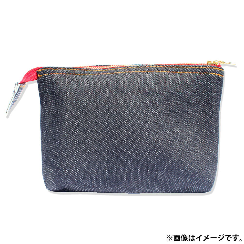 【ふるさと納税】倉敷デニム・デニムツインポーチ ファッション 小物 デニム ポーチ 岡山県 倉敷市 送料無料 サムネイル3
