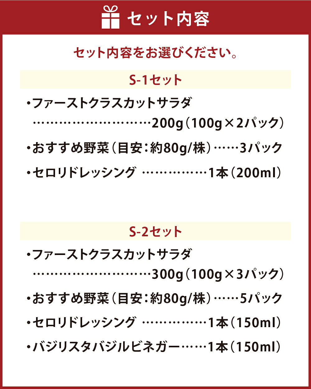 【ふるさと納税】＜選べるセット内容＞【Ortolano】ファーストクラスのサラダ＆セロリドレッシングセット S-1 / S-2 ファーストクラスカットサラダ おすすめ野菜 セロリドレッシング バジリスタバジルビネガー 野菜 やさい サラダ 調味料 冷蔵 岡山県 倉敷市 送料無料 - 画像2