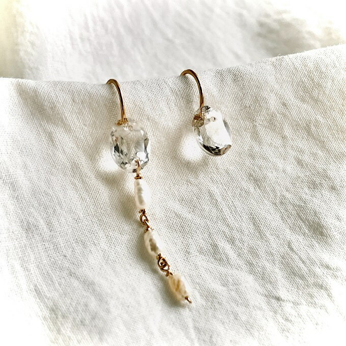 【ふるさと納税】フック ピアス Tear Drops ティアーズ ドロップス K14gf サムネイル2