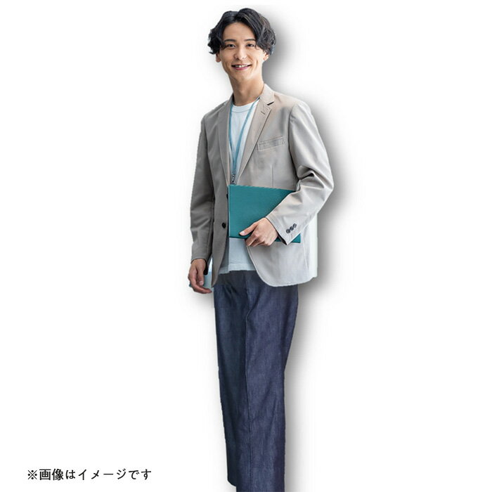 【ふるさと納税】スラックス デニム 井原デニム 男性 ビジネス カジュアル デニムスラックス パンツ 岡山デニム 送料無料 ビジネスでもOK 岡山デニムのライト・スラックス サムネイル2