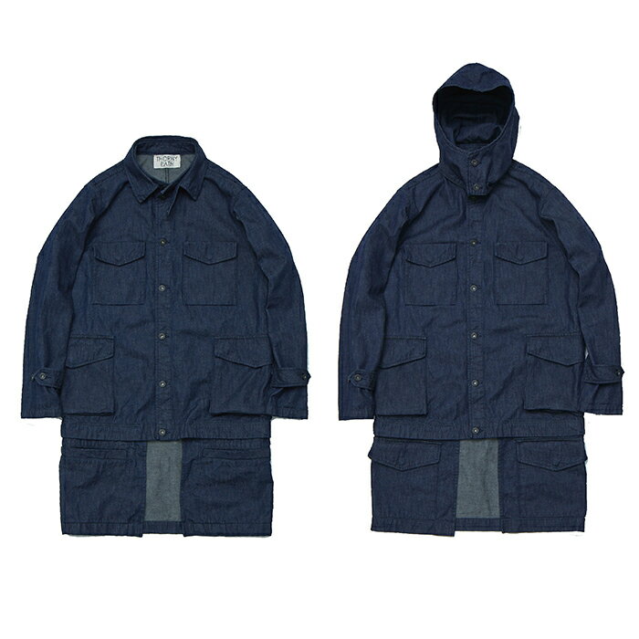 【ふるさと納税】2412井原デニム6wayコート・ジャケット【Sサイズ】 サムネイル2