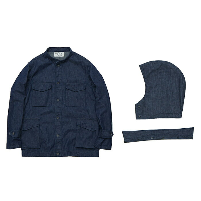 【ふるさと納税】2412井原デニム6wayコート・ジャケット【Sサイズ】 サムネイル3