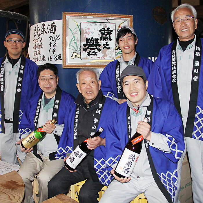 【ふるさと納税】お酒 日本酒 清酒 原酒 純米酒 720ml 岡山 宅飲み 家飲み 晩酌 飲み比べ お取り寄せ ギフト 贈り物 プレゼント A-66　蘭の誉「原酒・純米酒」セット サムネイル3