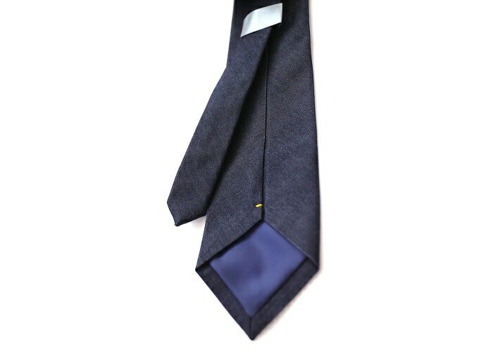 【ふるさと納税】ネクタイ メンズ 高級 上品 デニム 井原デニム スーツ デニムネクタイ ネイビー 新生活 ギフト プレゼント 記念日 誕生日 父の日 井原デニム ネクタイ（ネイビー） サムネイル3