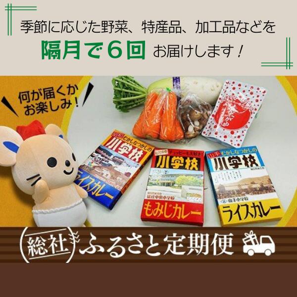 【ふるさと納税】ふるさと定期便 季節の野菜 特産品 加工品 隔月 6回 岡山県 総社市 そうじゃ - 画像2