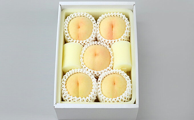 【ふるさと納税】桃 2026年 先行予約 ご家庭用 白桃（晩生種）5～6玉 合計約1.5kg もも モモ 岡山県産 国産 フルーツ 果物 ギフト　お届け：2026年8月上旬～2026年8月下旬 サムネイル3