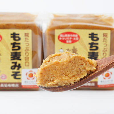 【ふるさと納税】もち麦みそ400g　6個セット【1136733】 サムネイル2