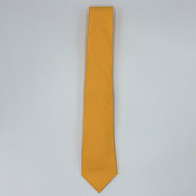 【ふるさと納税】クラバットユキジ製　デニムタイ(クロームイエロー)【1151603】 サムネイル2