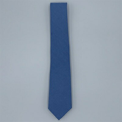 【ふるさと納税】クラバットユキジ製　デニムタイ(ホリゾンブルー)【1157233】 サムネイル2