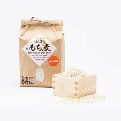 【ふるさと納税】令和6年産　美作市もち麦 2kg【1582871】 - 画像2