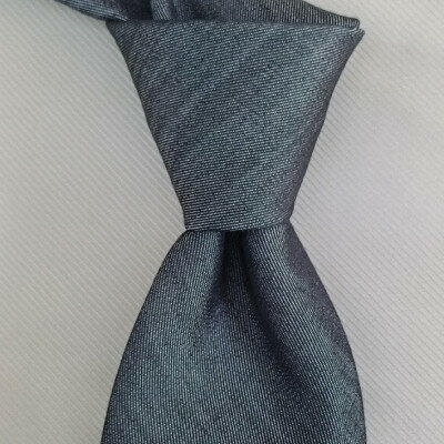 岡山産シルクデニムネクタイ【1670140】