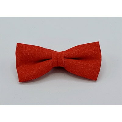 クラバットユキジ製　デニム蝶ネクタイ(ストロベリーレッド)【1095842】