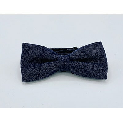 クラバットユキジ製　デニム蝶ネクタイ(レントブルー)【1095851】