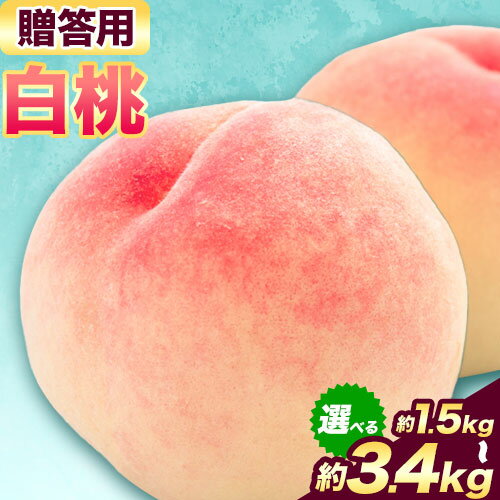 【2026年先行予約】贈答用 桃 選べる 内容量 1.5kg 2.4kg 3.4kg ハレノフルーツ （犬塚農園） 《2026年6月末-8月中旬頃出荷》岡山県 浅口市 フルーツ モモ 果物 青果 旬 おかやま夢白桃 白麗 白鳳 清水白桃 なつごころ 加納岩白桃【配送不可地域あり】