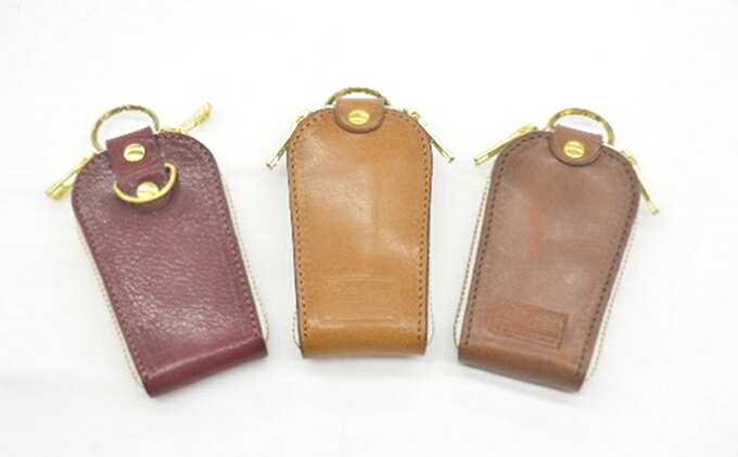 【ふるさと納税】革工房Manly ローテーションキーケース ブラウン ファッション アクセサリー ファッション小物 　お届け：準備でき次第、順次発送いたします。※お申込・生産状況によってはお時間をいただく場合がございます。 サムネイル2