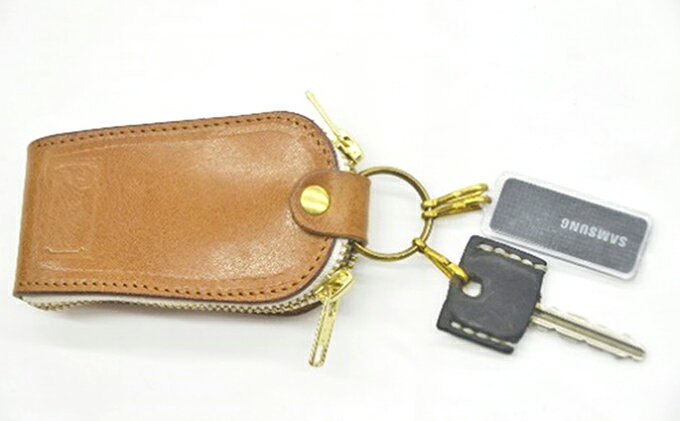 【ふるさと納税】革工房Manly ローテーションキーケース ブラウン ファッション アクセサリー ファッション小物 　お届け：準備でき次第、順次発送いたします。※お申込・生産状況によってはお時間をいただく場合がございます。 サムネイル3